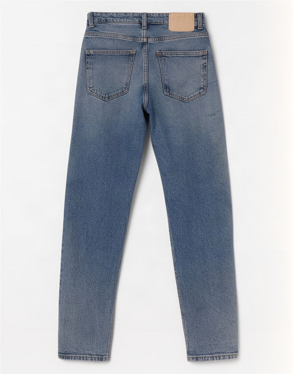 Zara Jeans Slim Mujer EU 36 XS W26 L27 Algodón Azul