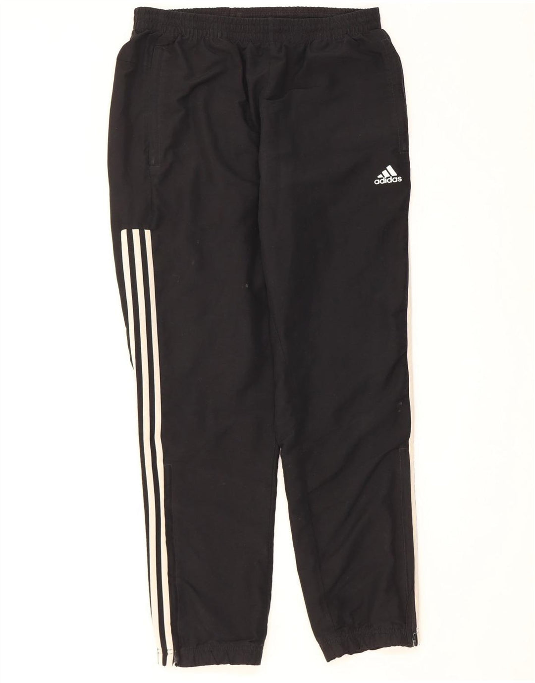 Adidas Hombre Pantalones De Chándal Joggers Medium Negro Colorblock Poliéster