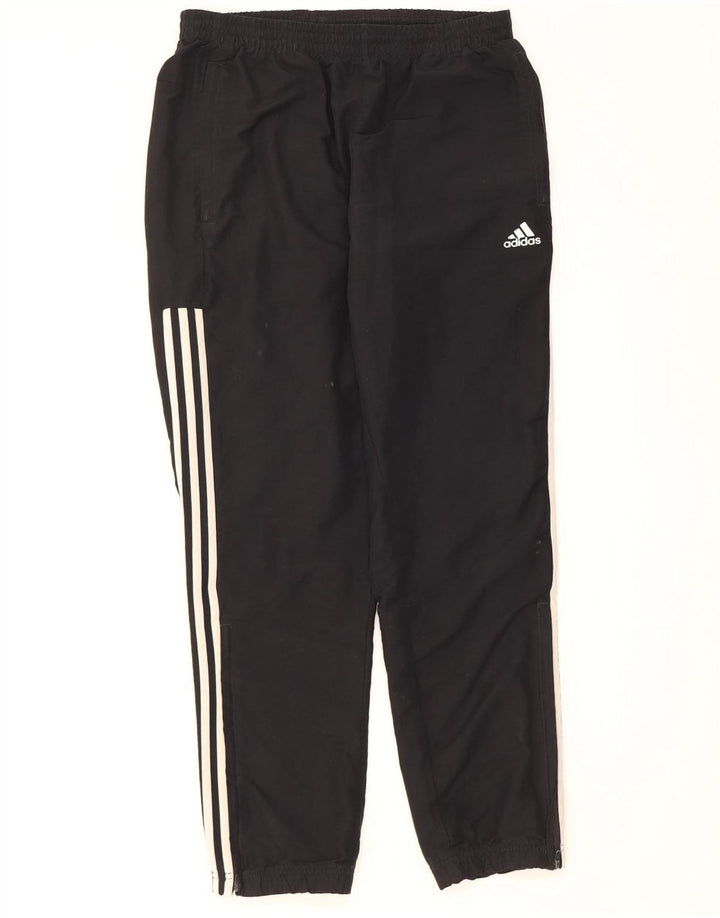 Adidas Hombre Pantalones De Chándal Joggers Medium Negro Colorblock Poliéster