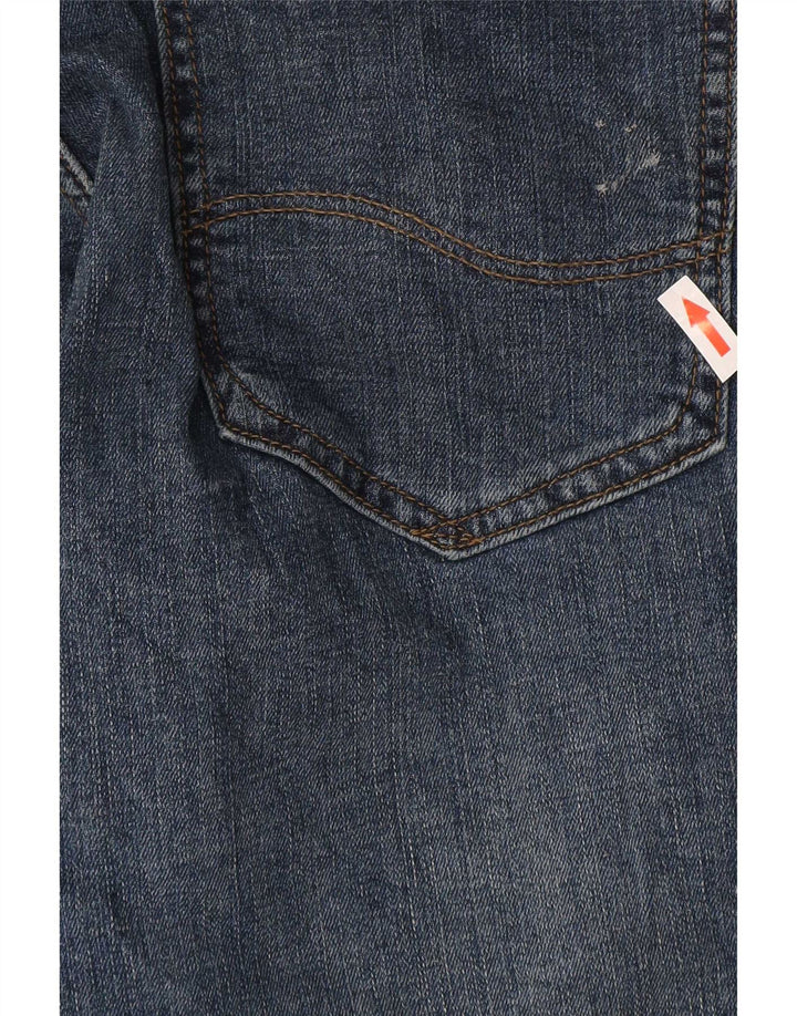 Lee Jeans Rectos De Corte Regular Para Hombre W34 L29 Algodón Azul