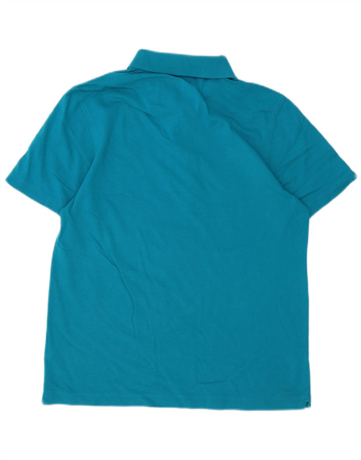 Polo Lacoste para hombre talla 4 algodón azul medio