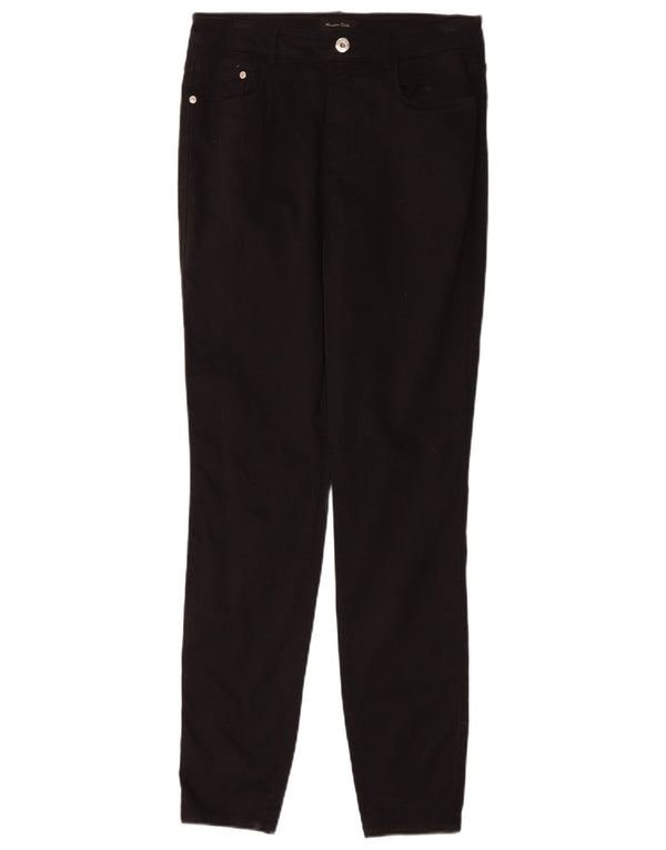 Vaqueros Pitillo Mujer Massimo Dutti W30 L30 Negro