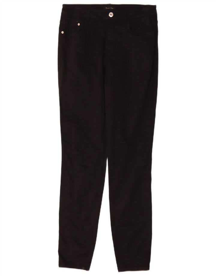 Vaqueros Pitillo Mujer Massimo Dutti W30 L30 Negro