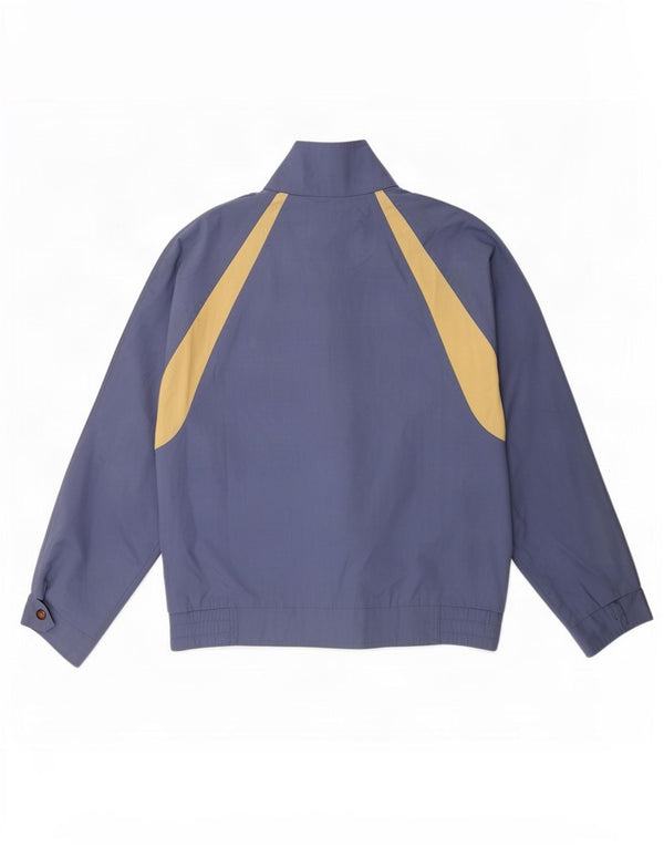 NINO Mens Rain Jacket IT 48 Medium Blue Polyester