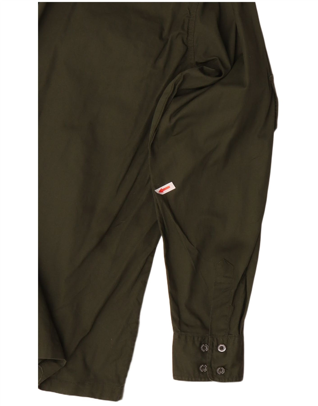 PATTON Camisa Militar Hombre XL Algodón Caqui