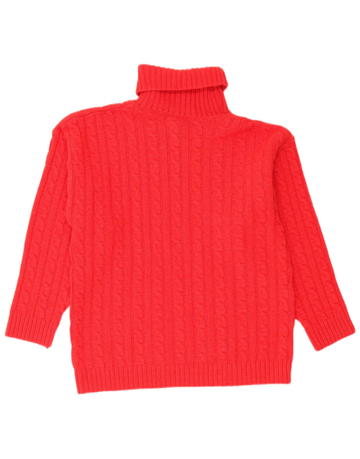 North Pole - Jersey con cuello vuelto para mujer, talla 40, XL, color rojo