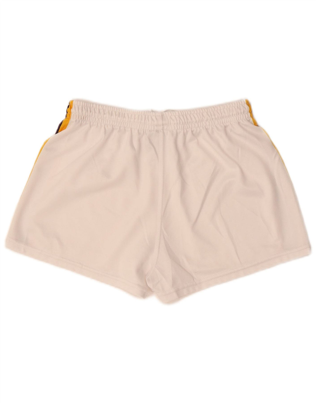 Puma Pantalones cortos deportivos gráficos para mujer UK 40 Grande Blanco Colorblock Poliéster