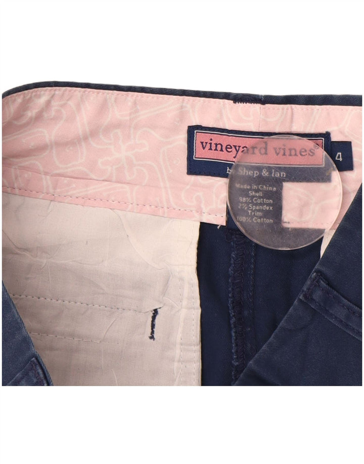 Vineyard Vines Minifalda para mujer US 4 Small W30 Azul marino Algodón