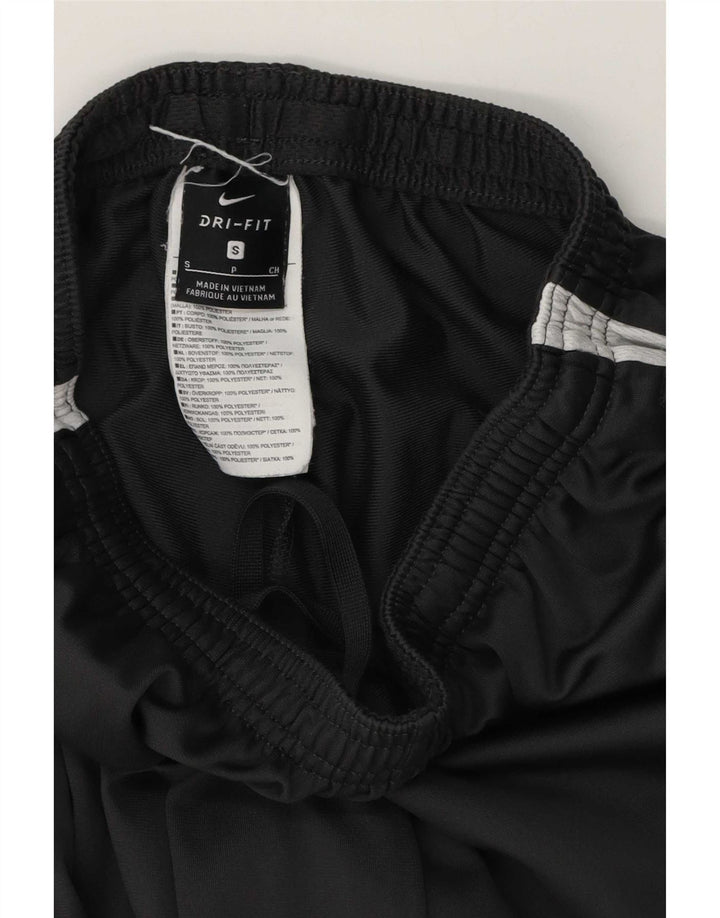 Nike - Pantalones de chándal para hombre (talla pequeña), color negro y poliéster