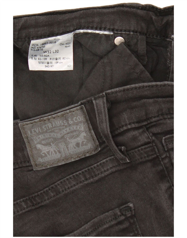 Levi's Vaqueros Bootcut De Talle Alto 724 Para Mujer W32 L32 Negro