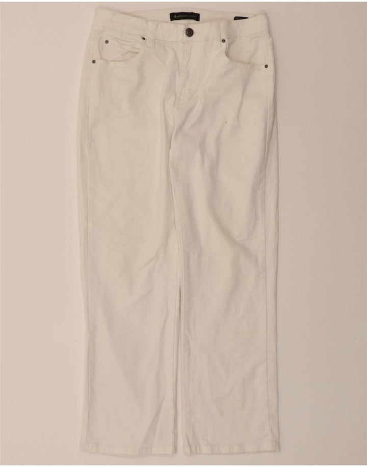 LEE Womens Platinum Label Straight Jeans US 8 Medium W30 L27 White Vintage Lee and Second-Hand Lee from Messina Hembry 