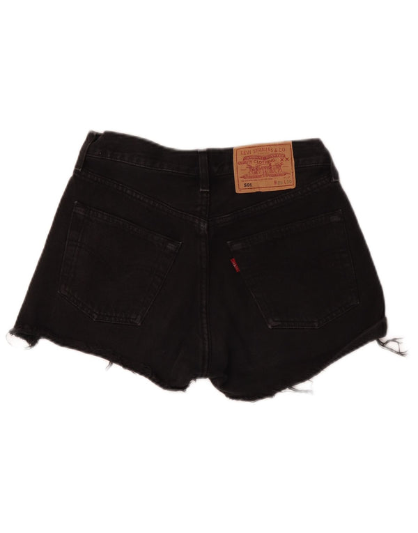 Levi's Mujer 501 Shorts De Mezclilla W28 Medium Black