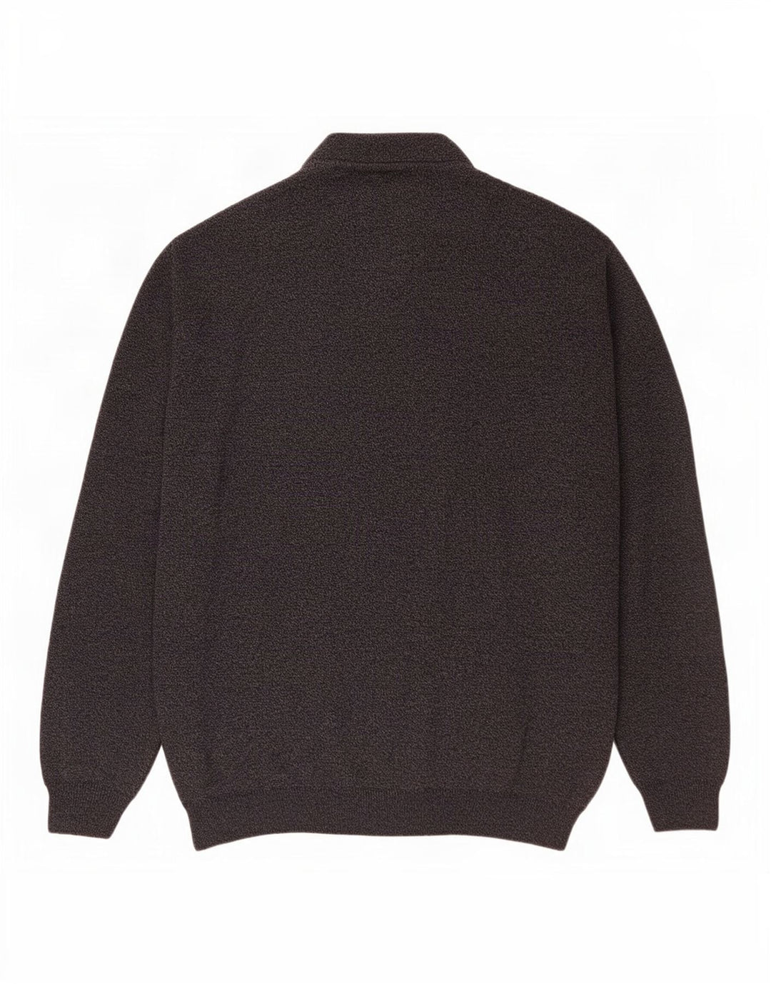 Rodes Hombre Polo Cuello Jersey Jersey Grande Azul Marino Rayas Lana