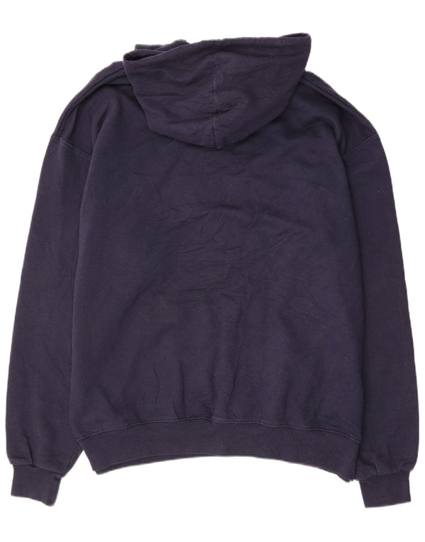 Champion Sudadera con capucha gráfica para hombre, talla 2XL, algodón azul marino