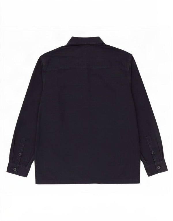 Marks & Spencer Mens Overshirt Shirt 2XL Navy Blue Cotton