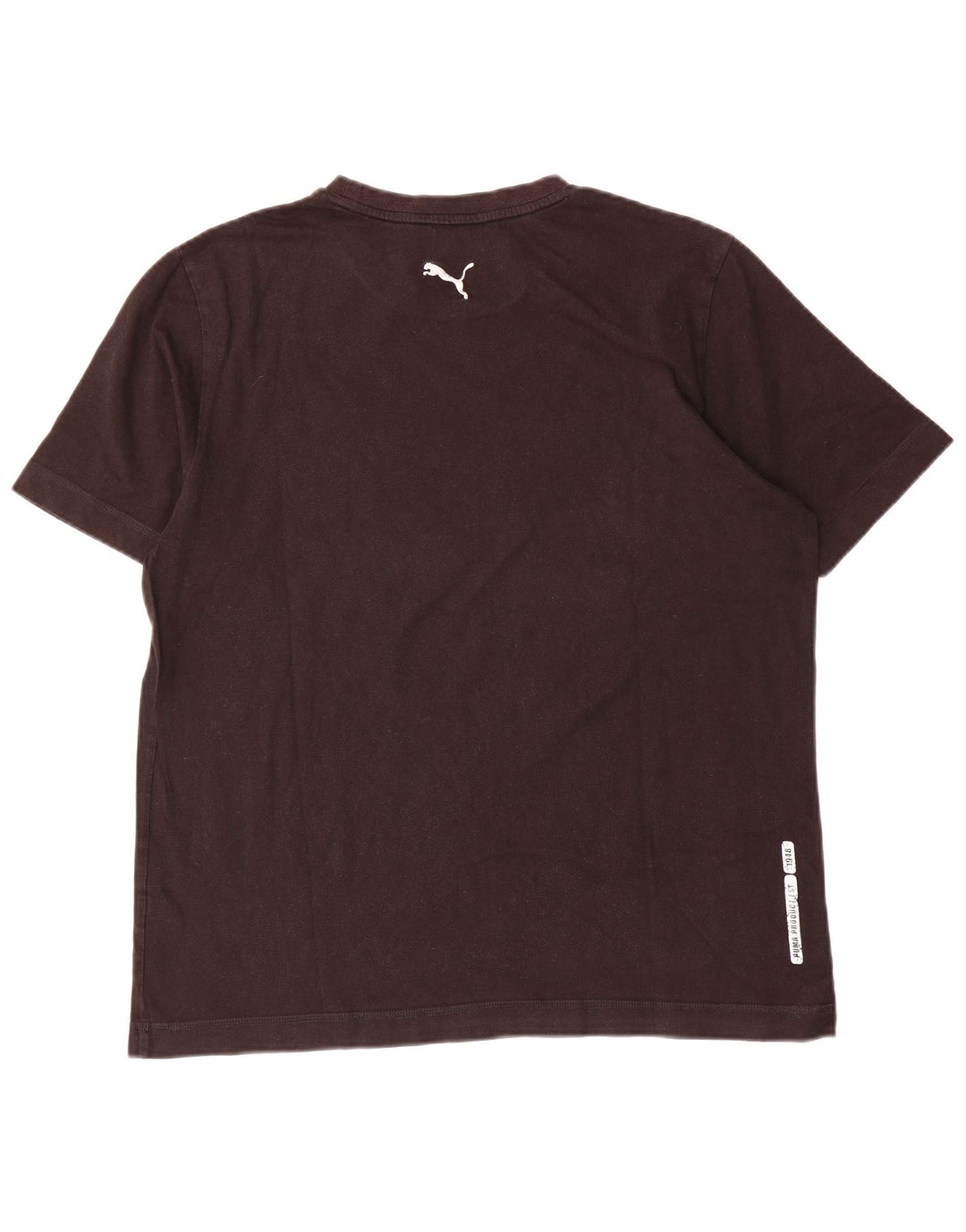 Puma - Camiseta gráfica para hombre, talla grande, algodón marrón