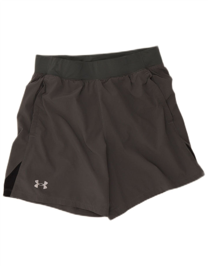 Under Armour Hombre Pantalones cortos deportivos Poliéster color block gris medio