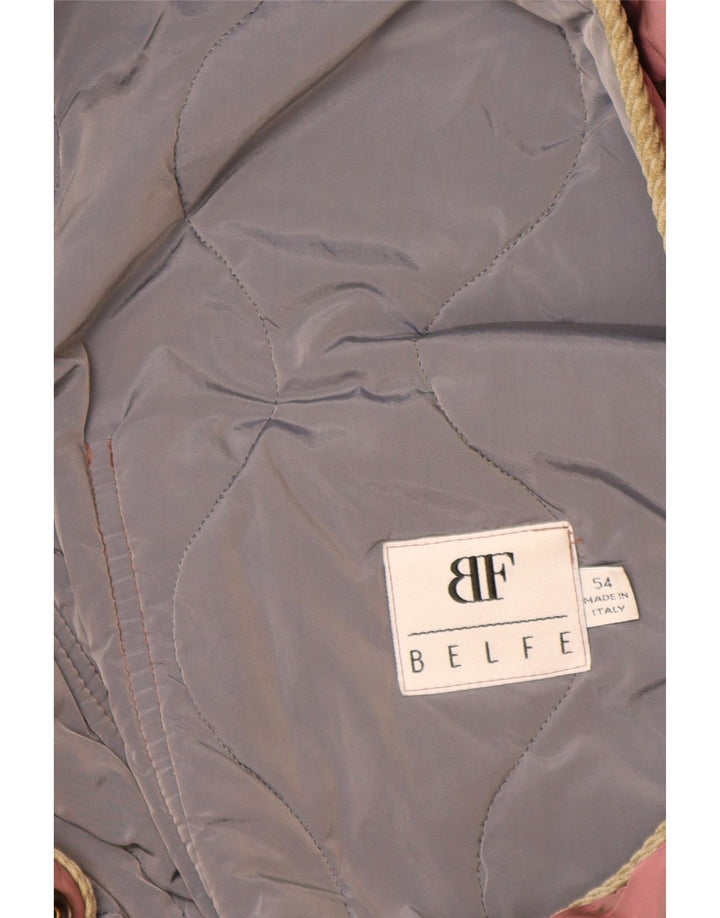 Belfe Chaqueta acolchada para hombre IT 54 2XL Marrón