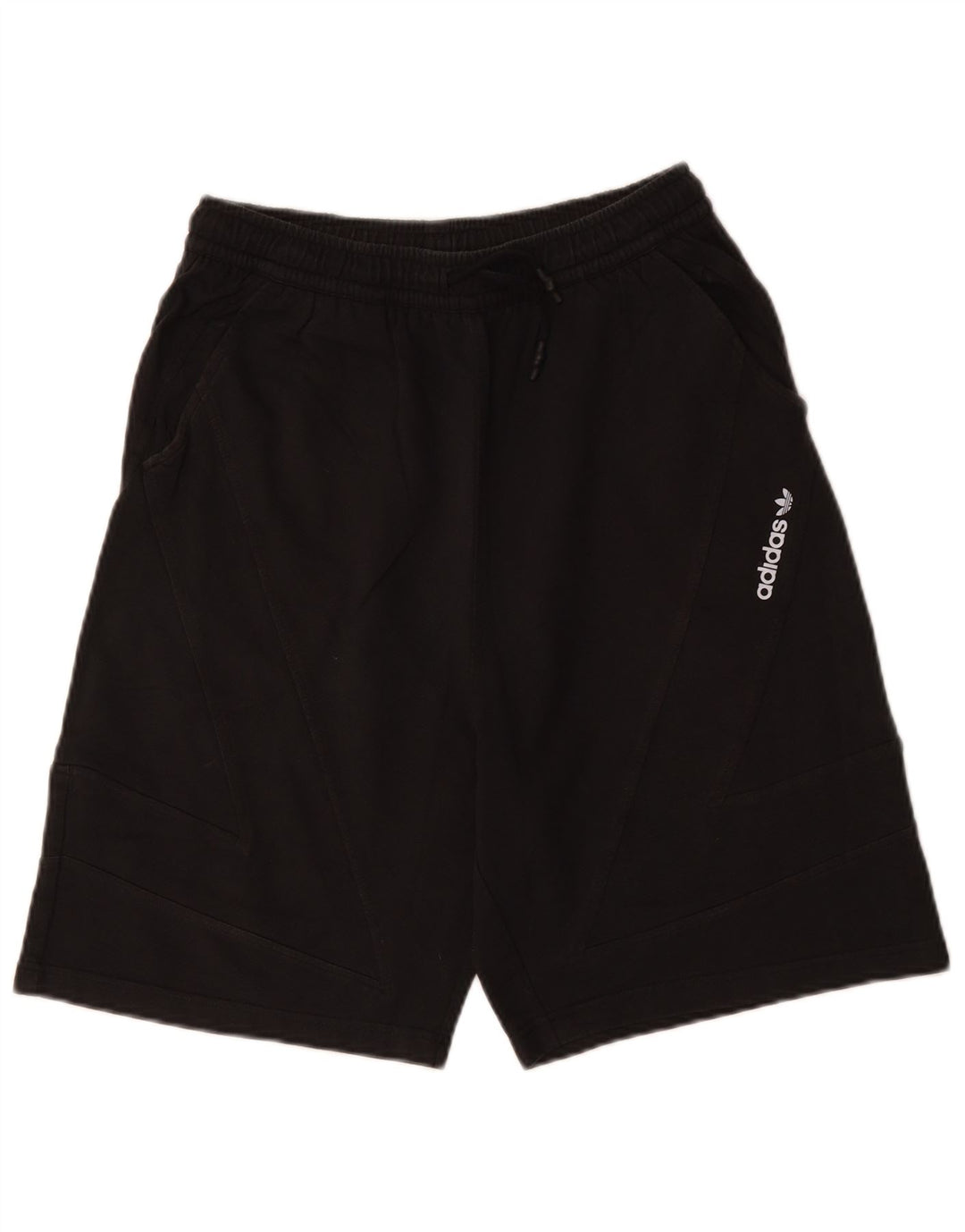ADIDAS Pantalones cortos deportivos para hombre pequeño algodón negro