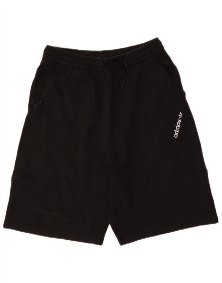 ADIDAS Pantalones cortos deportivos para hombre pequeño algodón negro