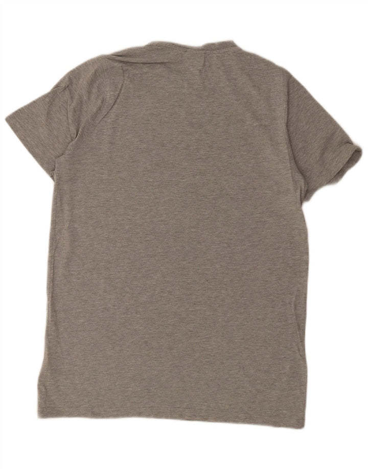 ANIMAL Camiseta gráfica para hombre Top Algodón gris medio