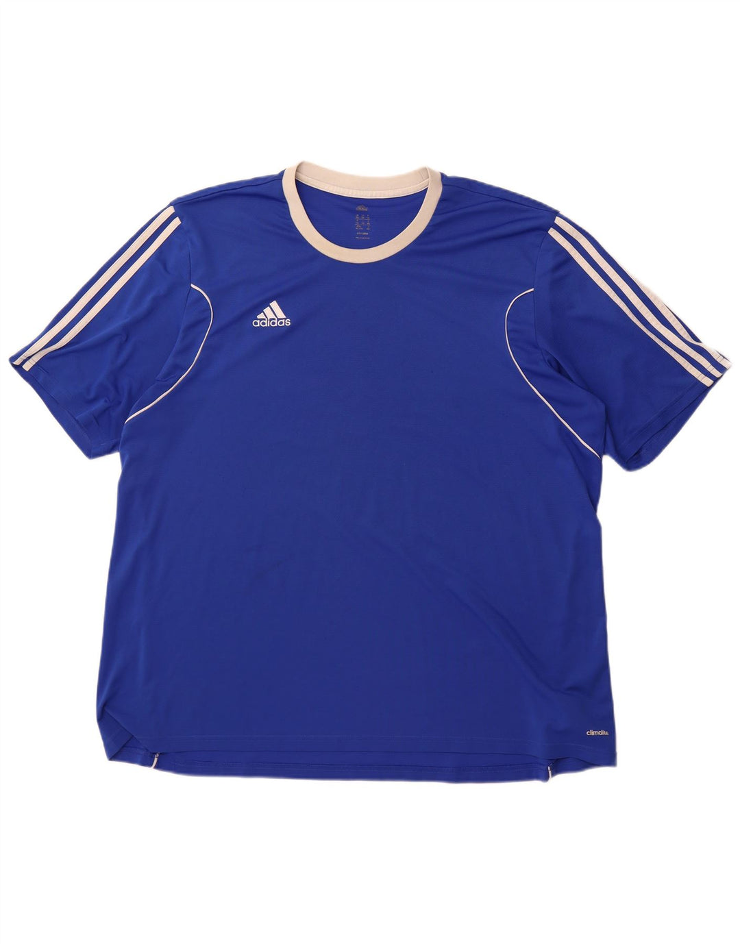 Adidas Mens Climalite Camiseta Top 3XL Azul Poliéster