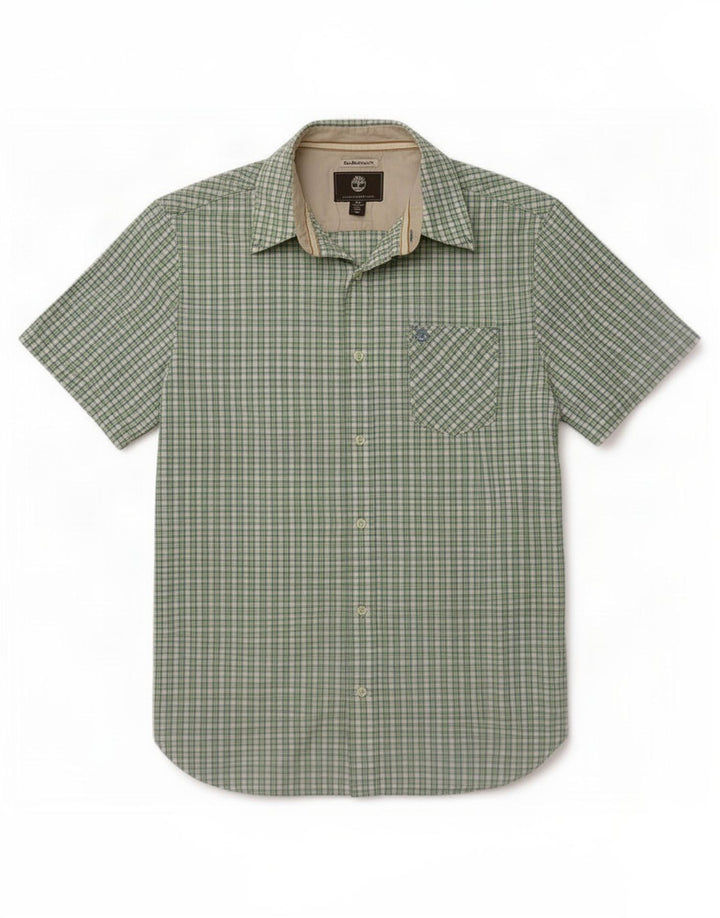 Timberland Camisa de manga corta Earthkeepers para hombre, talla pequeña, multicolor
