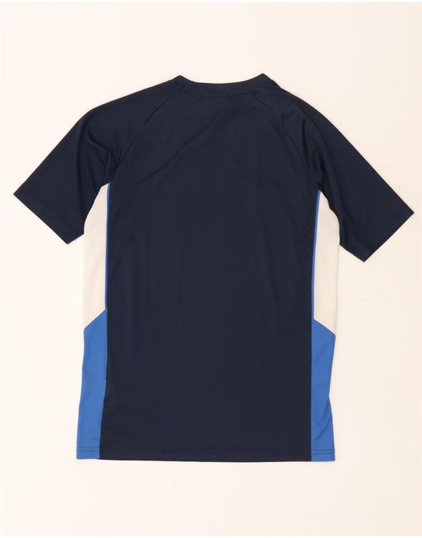 Nike Camiseta Dri Fit para niños 13-14 años XL Azul Marino Colorblock