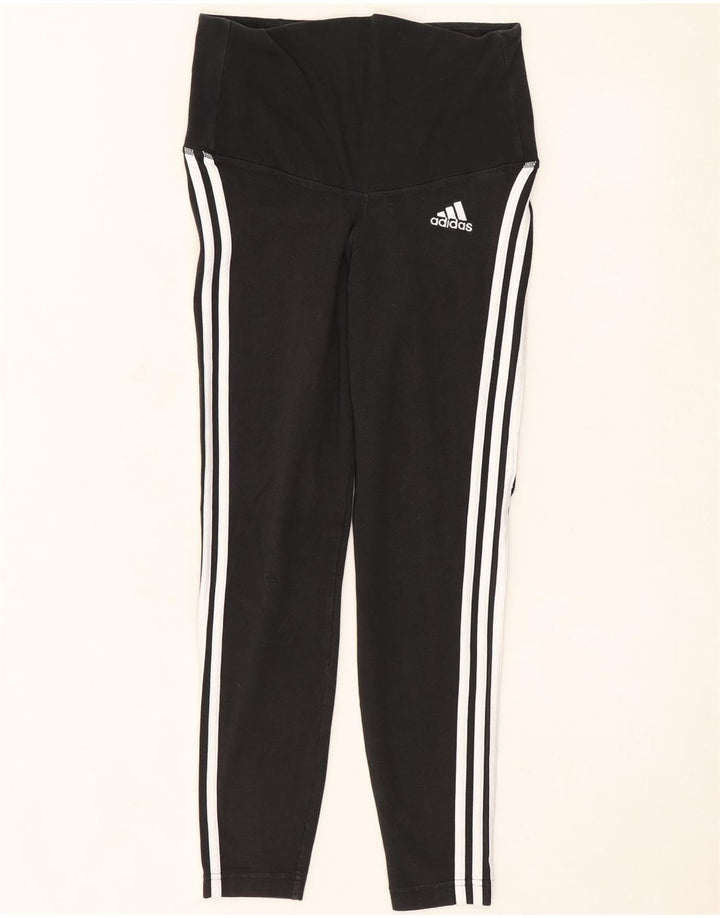 Adidas Leggings para mujer Reino Unido 12/14 Mediano Negro Algodón