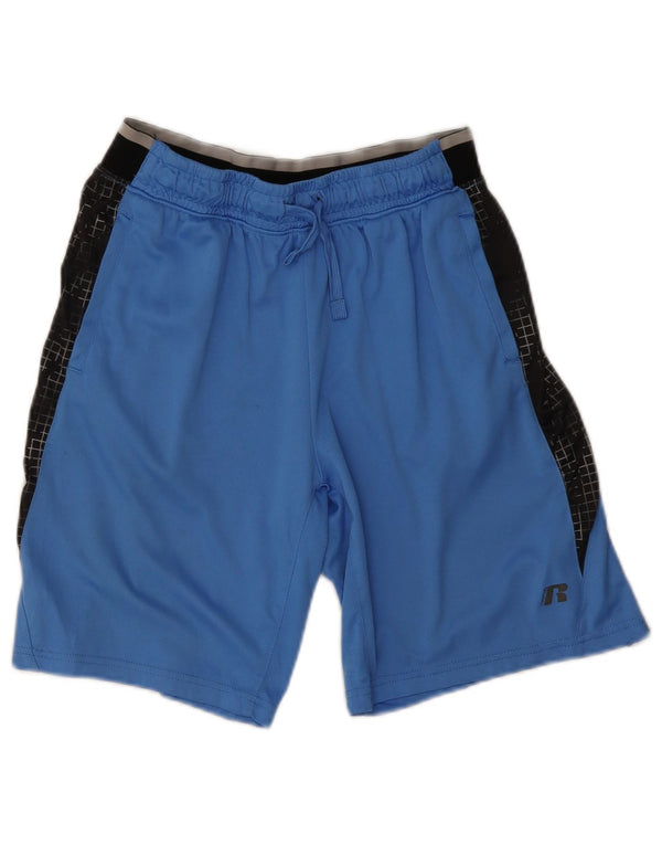 Russell Athletic Pantalones cortos deportivos Dri-Power para niños 11-12 años XL Azul