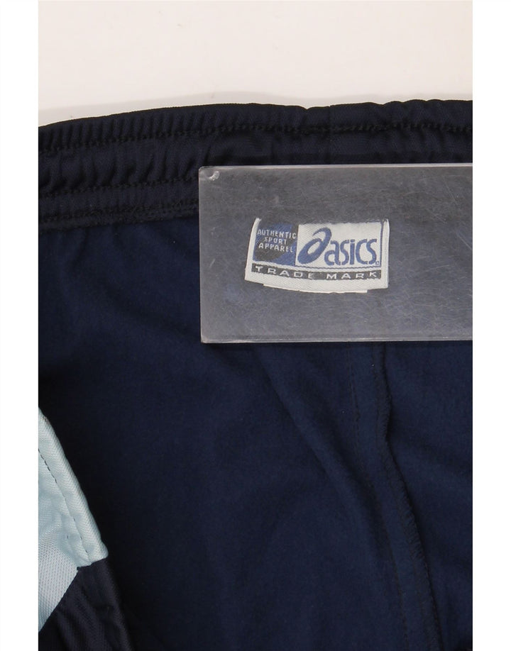 Asics Pantalón De Chándal Hombre XL Azul Marino Colorblock Poliéster