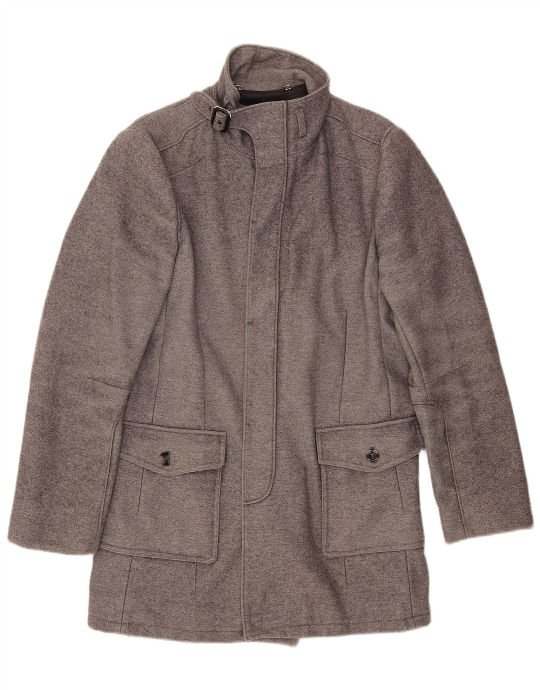 Abrigo Reiss para hombre Reino Unido 40 Gris grande
