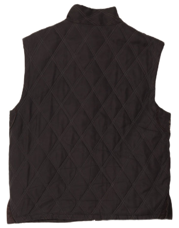 Mila Schon Chaleco acolchado para mujer EU 52 4XL Poliéster negro