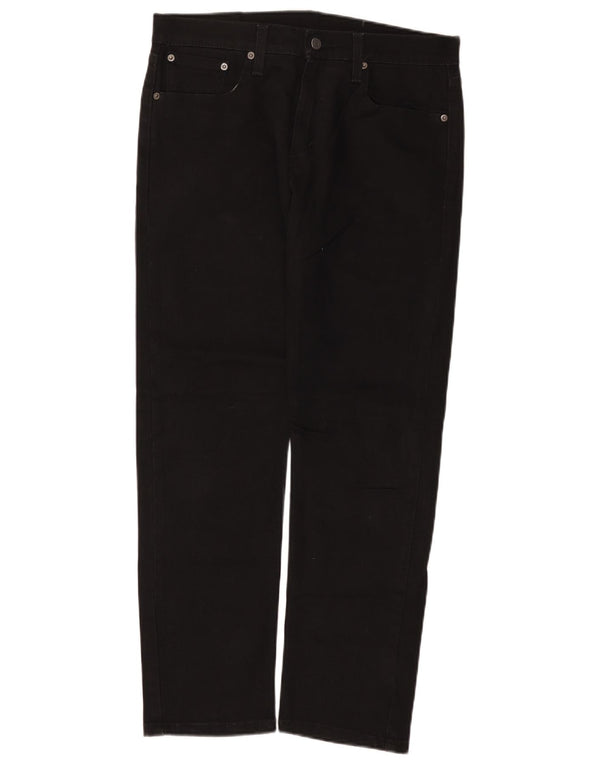 Levi's Vaqueros cónicos 502 para hombre W32 L30 Algodón negro