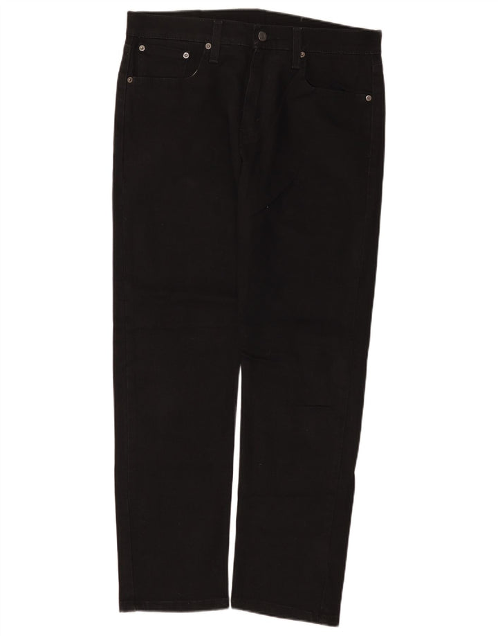 Levi's Vaqueros cónicos 502 para hombre W32 L30 Algodón negro