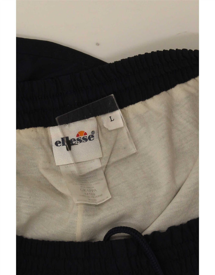 Ellesse Hombre Pantalón Chándal Grande Azul Marino Poliéster