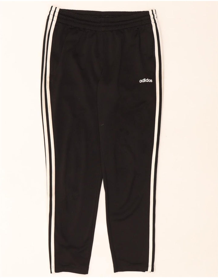 Adidas Pantalones de Chándal para Mujer UK 12/14 Mediano Negro Poliéster