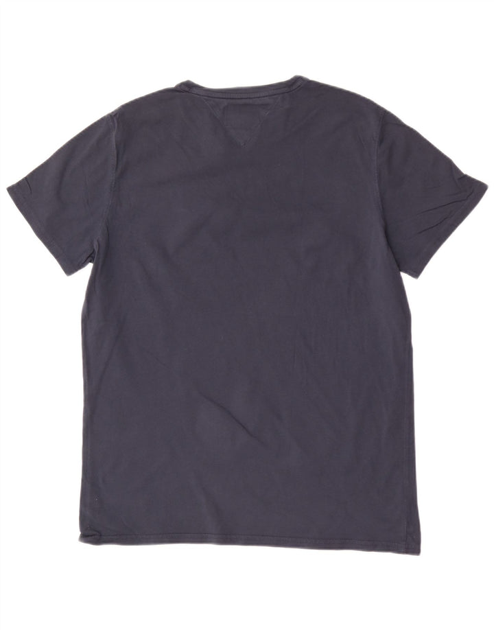 Tommy Hilfiger Camiseta para hombre Top Grande Azul marino