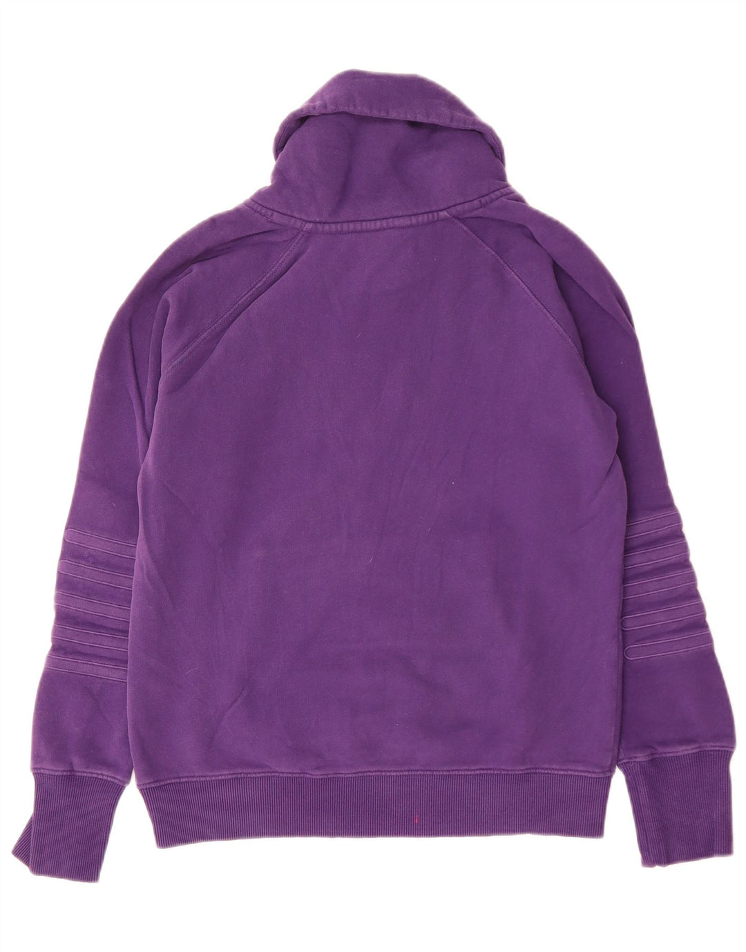 GANT Sudadera con cuello chal para mujer, talla 44, algodón morado mediano