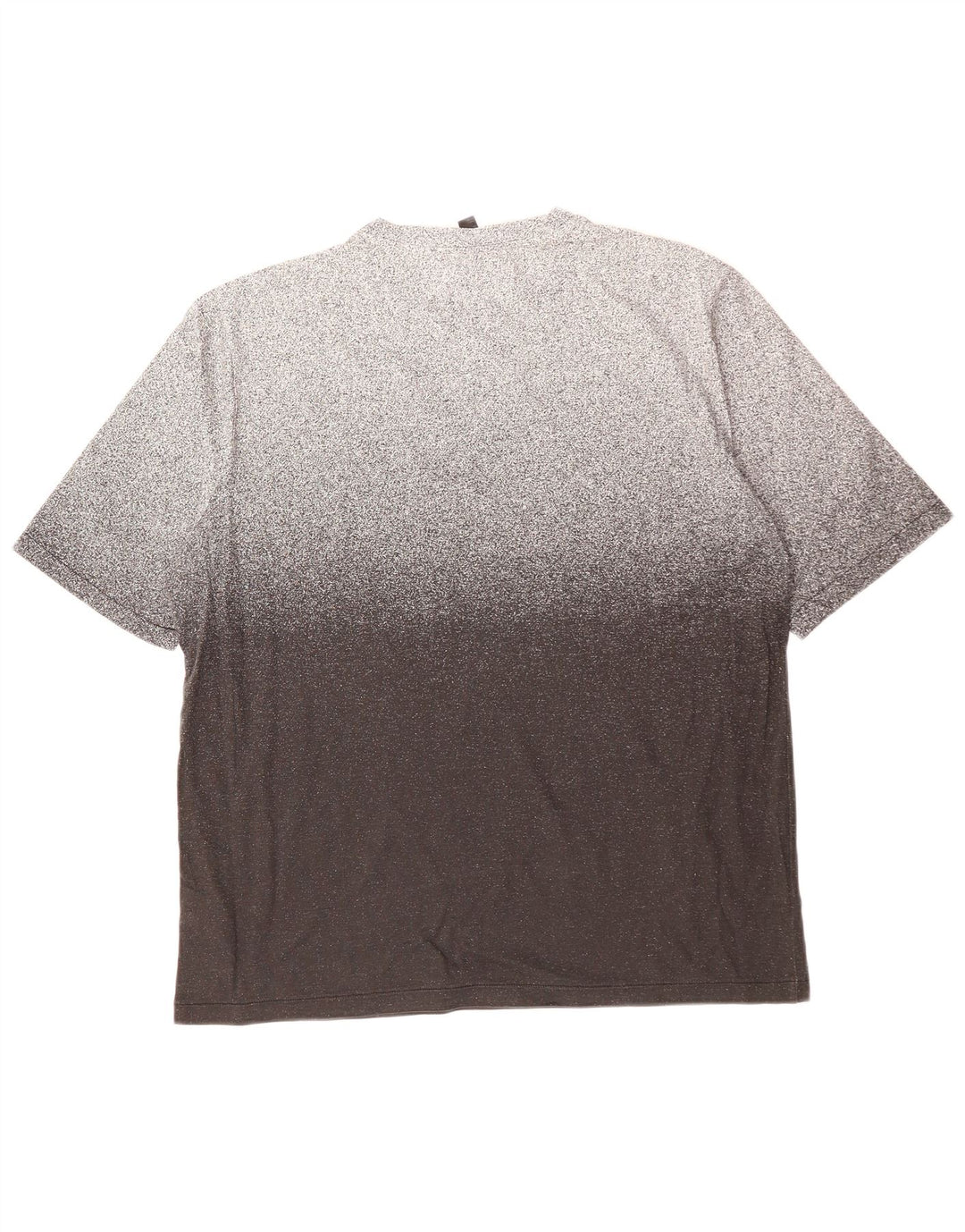 Cos Camiseta para hombre Top grande de algodón moteado gris