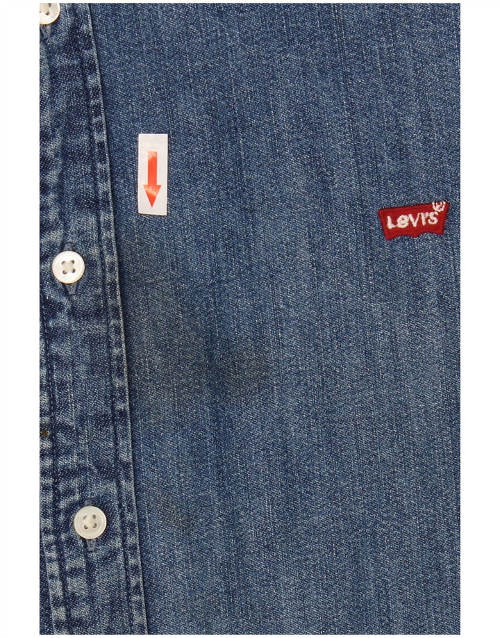 Camisa Levi's Hombre Denim XL Algodón Azul