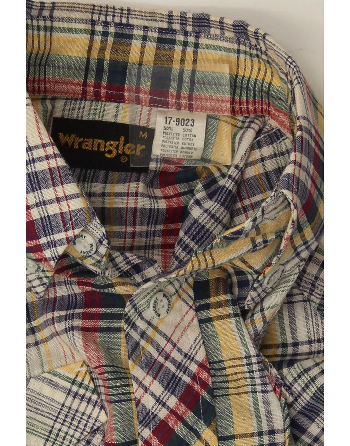 Wrangler Camisa De Franela Mediana De Algodón A Cuadros Multicolor Hombre