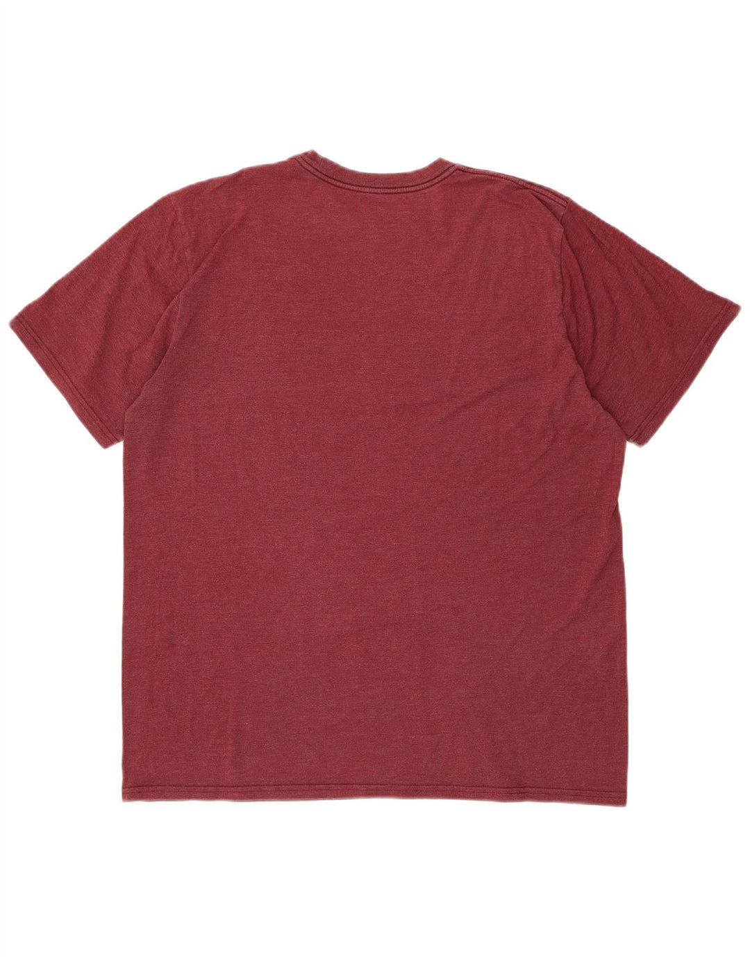 CONVERSE Camiseta con gráfico Chuck Taylor para hombre, color granate mediano