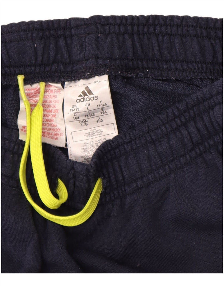 ADIDAS Pantalón de chándal gráfico para niño Joggers 13-14 años Azul marino