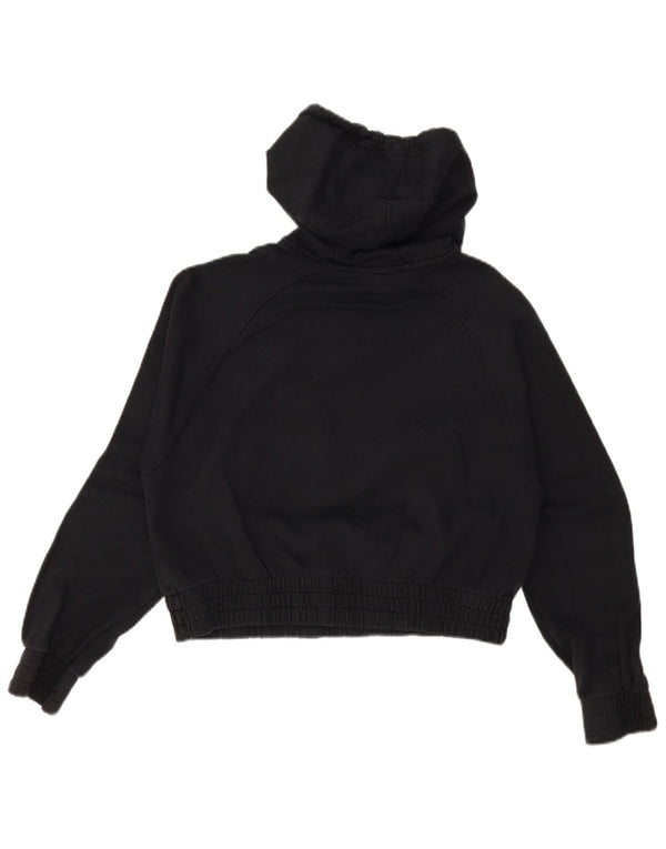 Nike - Sudadera con capucha para mujer, talla grande, color negro, algodón