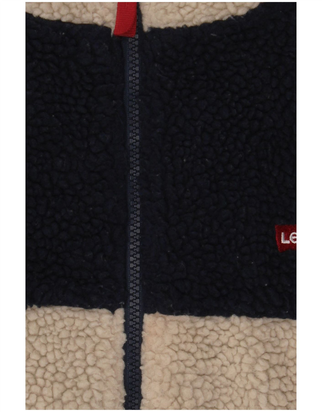 Levi's Chaqueta polar para niño 15-16 años Beige Poliéster color block