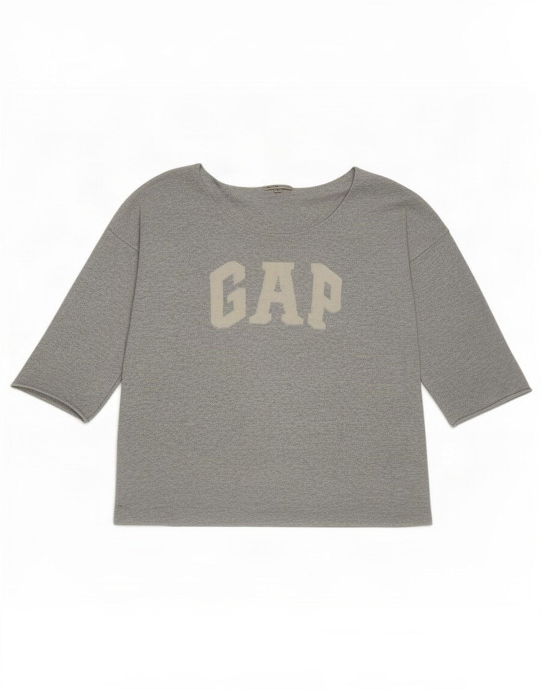 Gap Top gráfico para mujer manga 3/4 UK 46 Large Grey