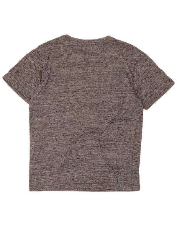 Hurley Mujer Petit Graphic Camiseta Top UK 10 Small Gris Moteado Poliéster
