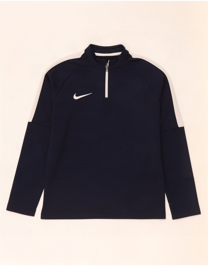 Nike - Chándal Dri Fit para niños, talla mediana, azul marino, 10-11 años