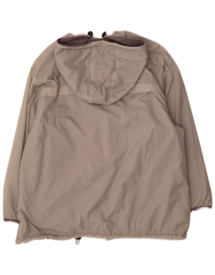 Champion Chaqueta polar reversible con capucha para hombre UK 44 2XL Poliéster gris